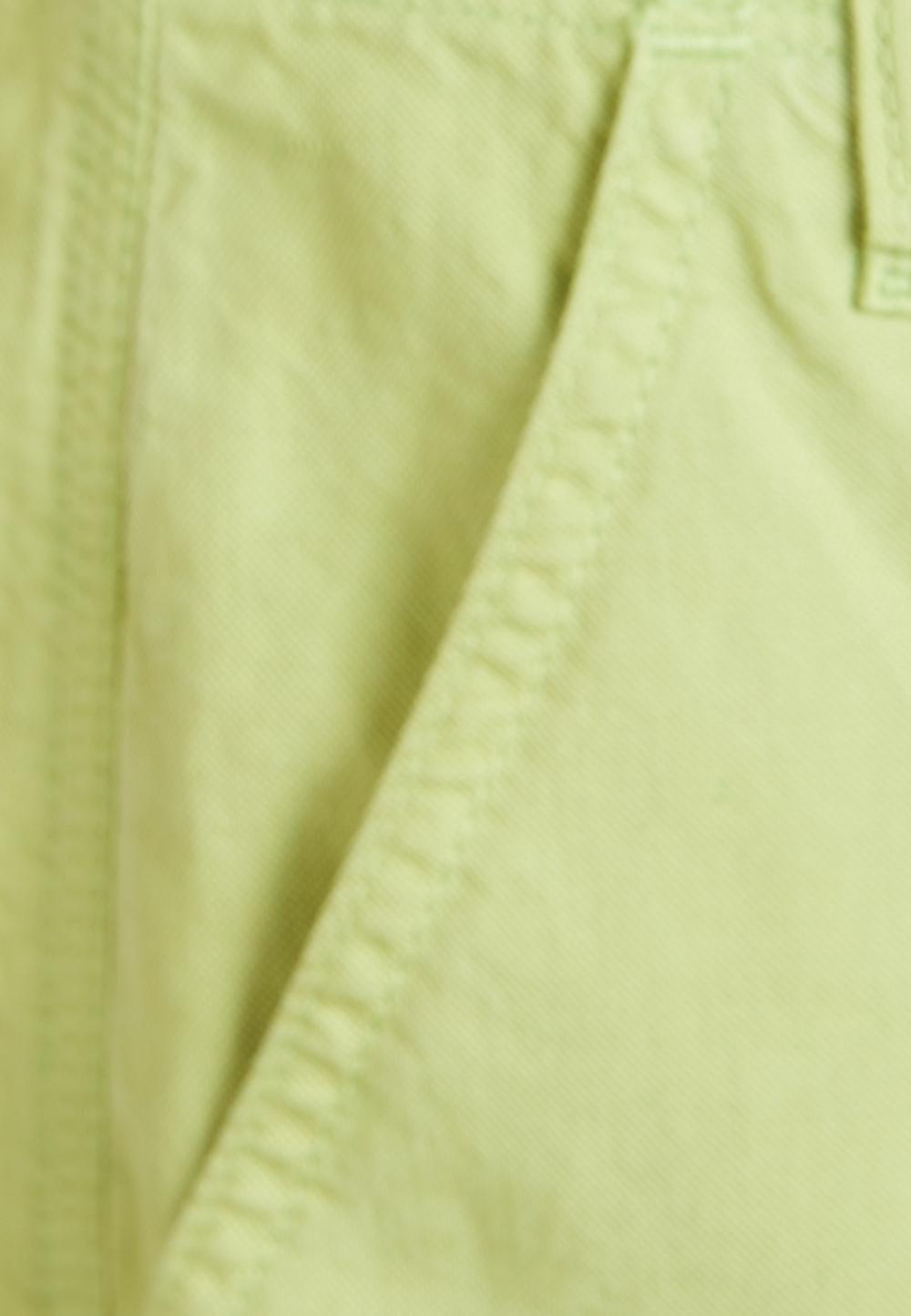 Wide Pleated Pants In Green - Groen