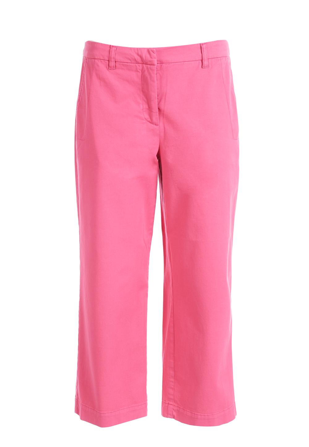 Loose fit cotton pants in Pink