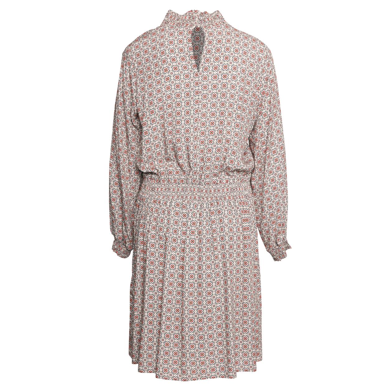 Dress With Smock Detail In Multi - Multi