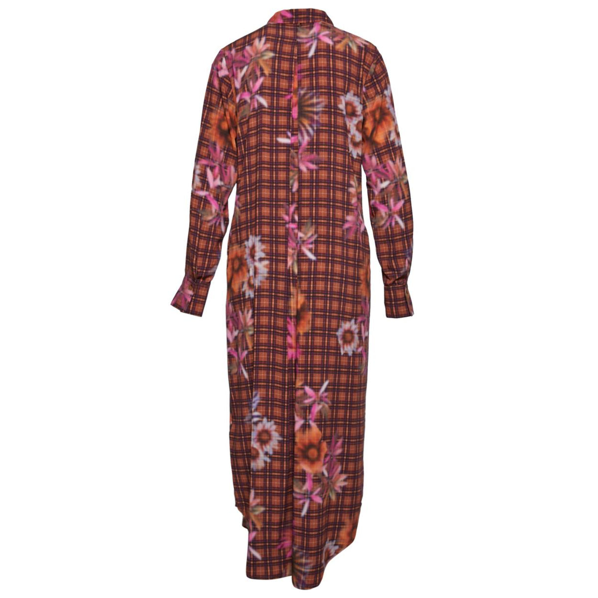 Long Shirt Dress In Brown - Bruin