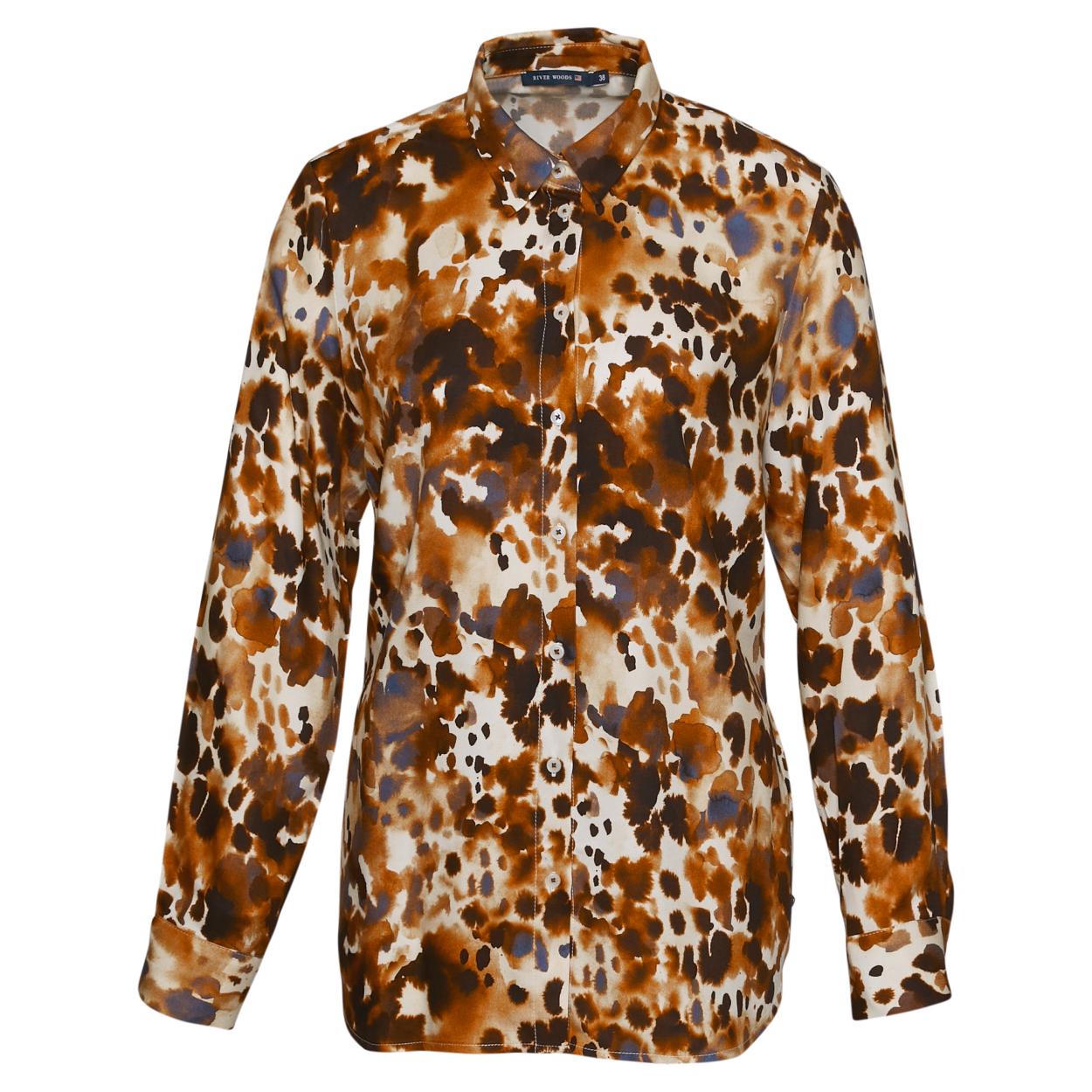 Relaxed Classic Shirt In Multi - Meervoudig