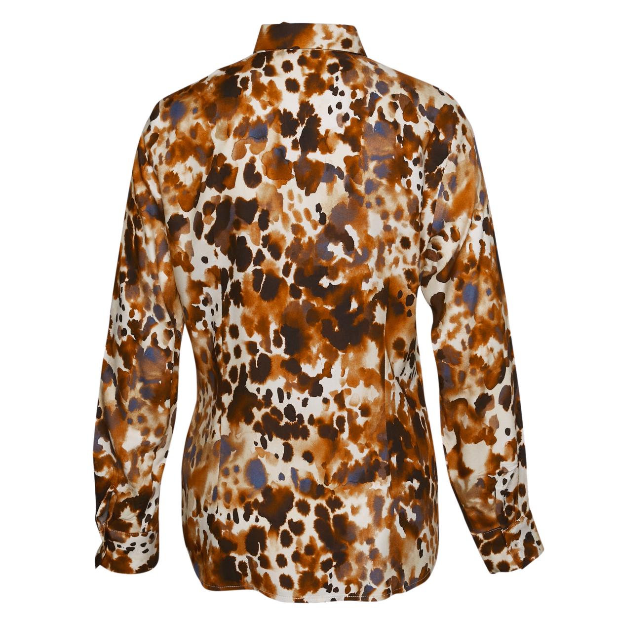 Relaxed Classic Shirt In Multi - Meervoudig