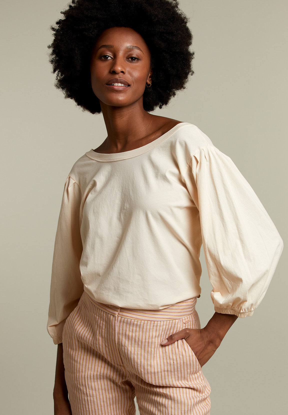 Orange Cotton T-Shirt - Orange - W