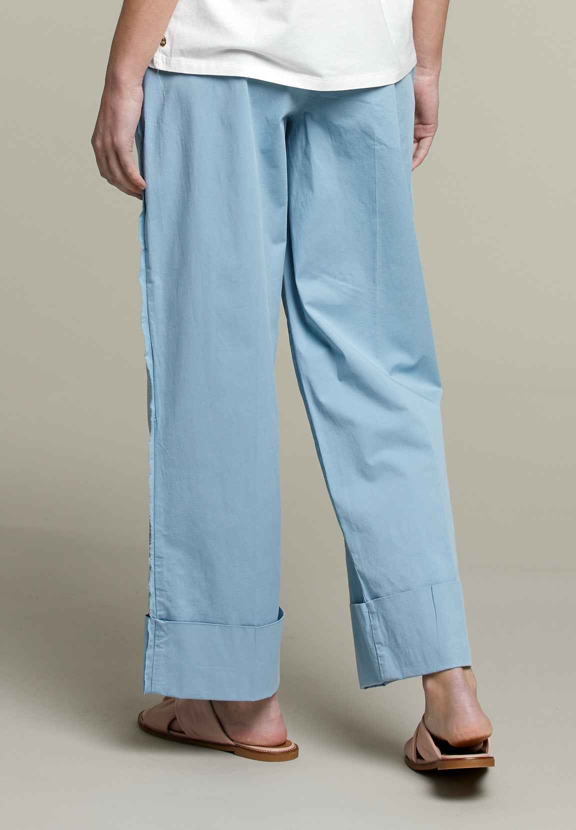Straight Pants Blue - Green - W