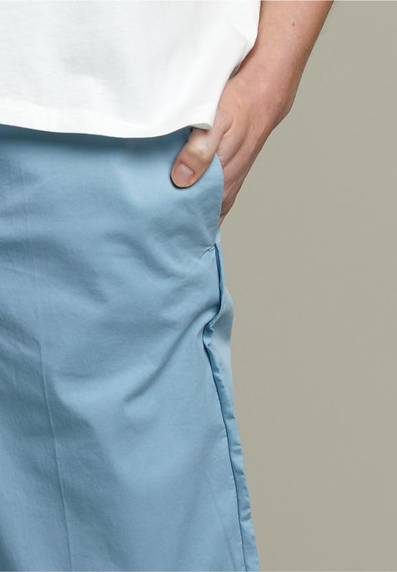 Straight Pants Blue - Groen