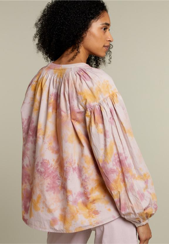 Purple Loose Long Sleeves Shirt - Paars