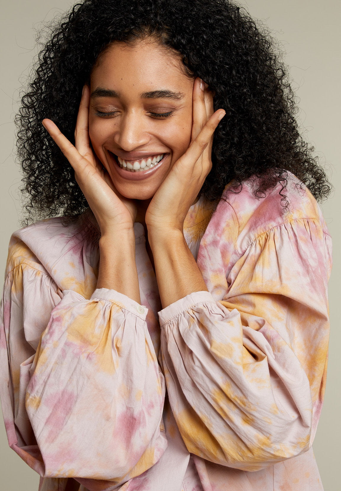 Purple Loose Long Sleeves Shirt - Purple - W