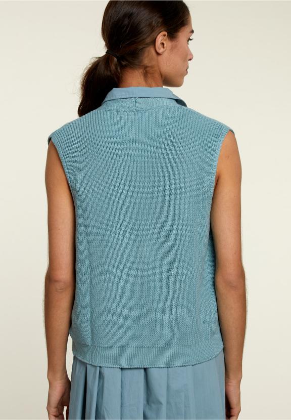 Green V-Neck Spencer - Groen