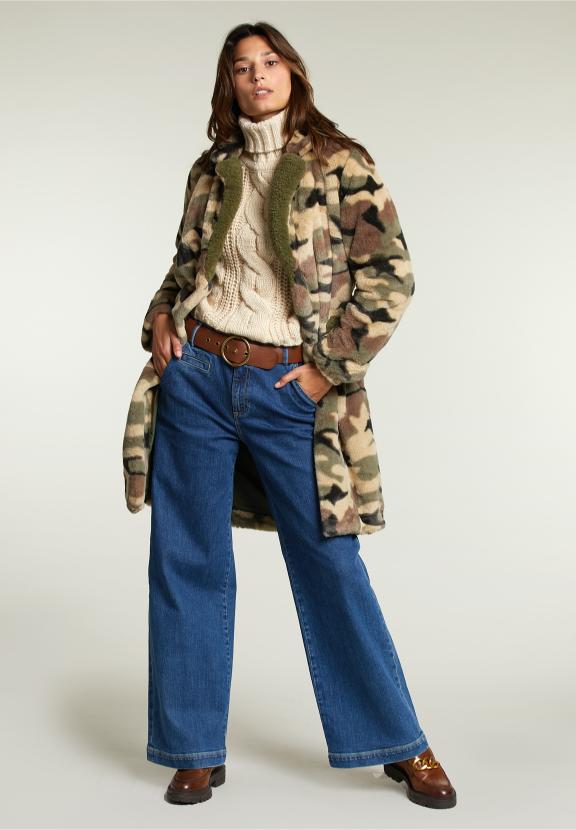 Multi Camouflage Coat - Vert