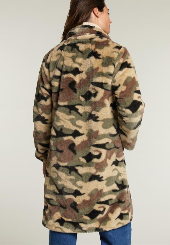 Multi Camouflage Coat - Vert