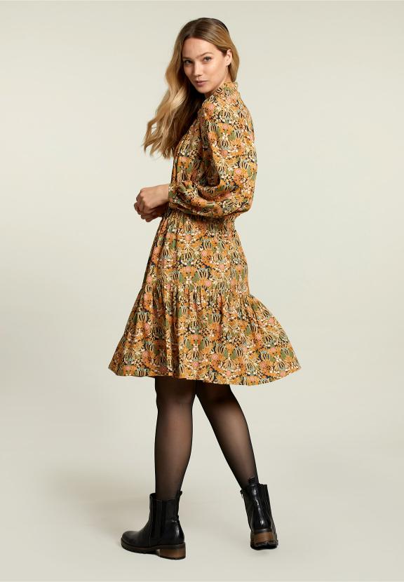 Robe multifantaisie avec cordon de serrage - W