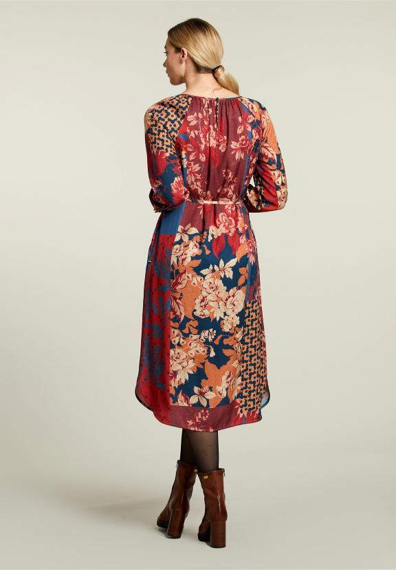 Multi Fantasy Dress - Rouge