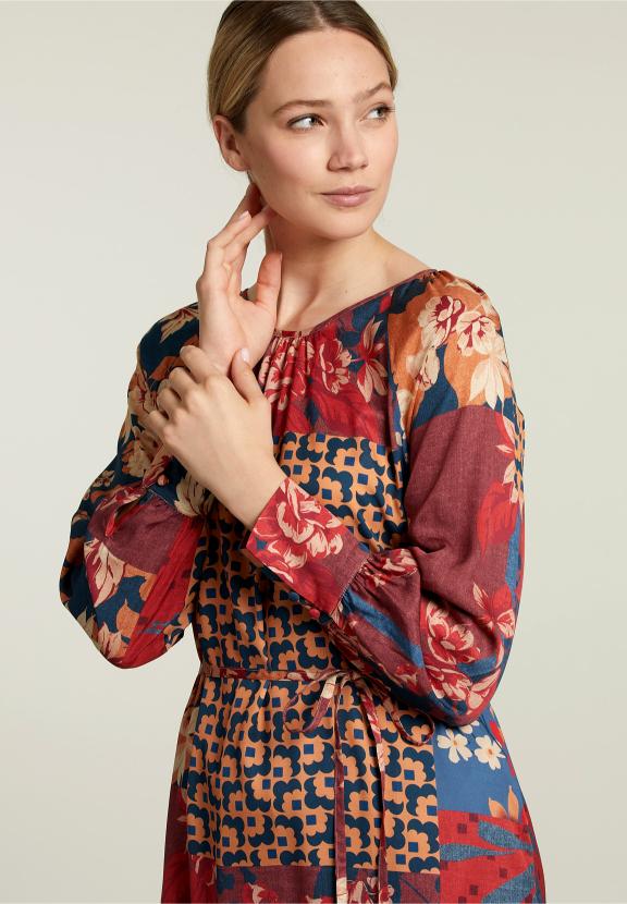 Multi Fantasy Dress - Rouge