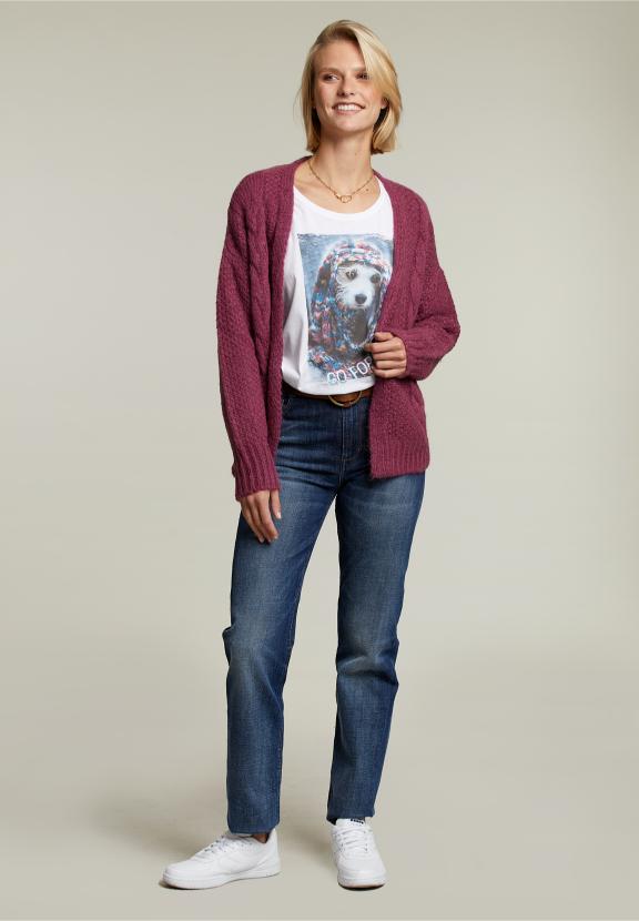 White Crew Neck T-Shirt - Blanc