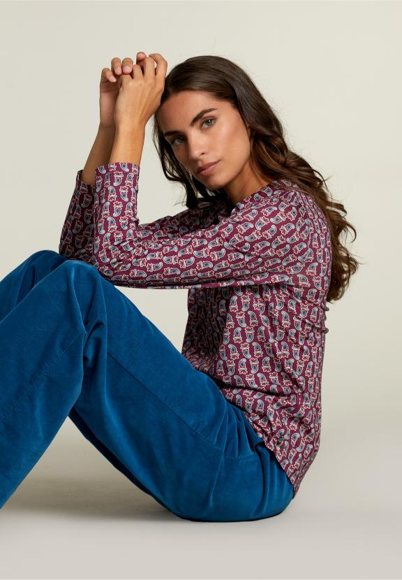 Purple/Blue Fantasy T-Shirt - Violet