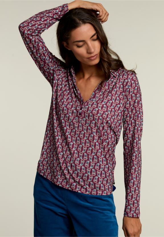 Purple/Blue Fantasy T-Shirt - Paars