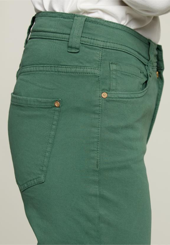 Green Long 5-Pocket Pants - Vert