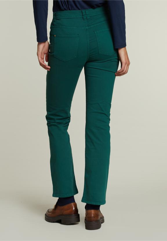 Khaki Long 5-Pocket Pants - Groen