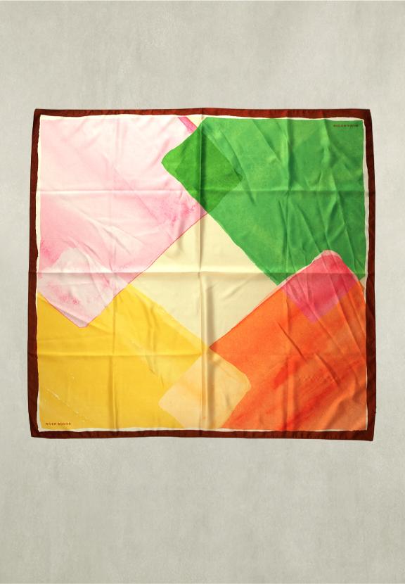 Multi Fantasy Scarf - Roze