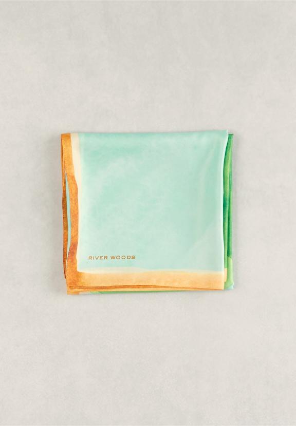 Multi Checked Scarf - Groen