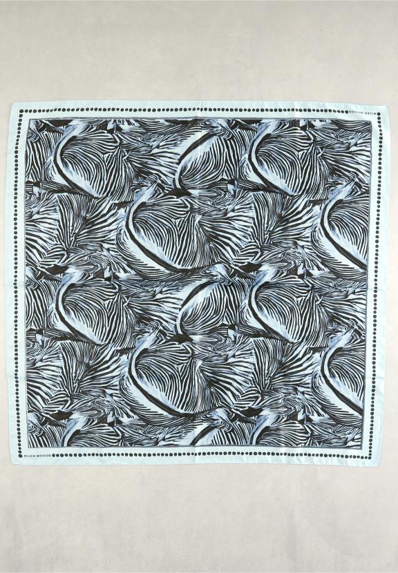 Blue Fantasy Scarf - Blauw