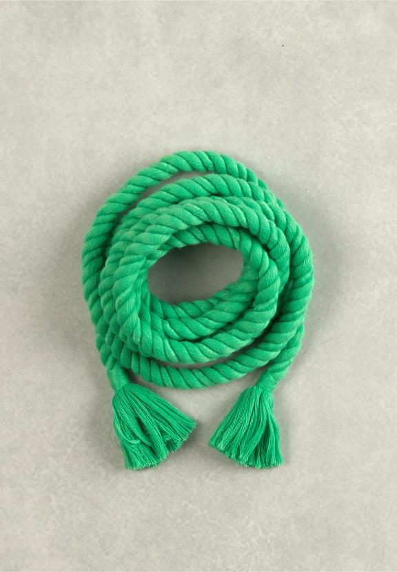 Green Rope Belt - Groen