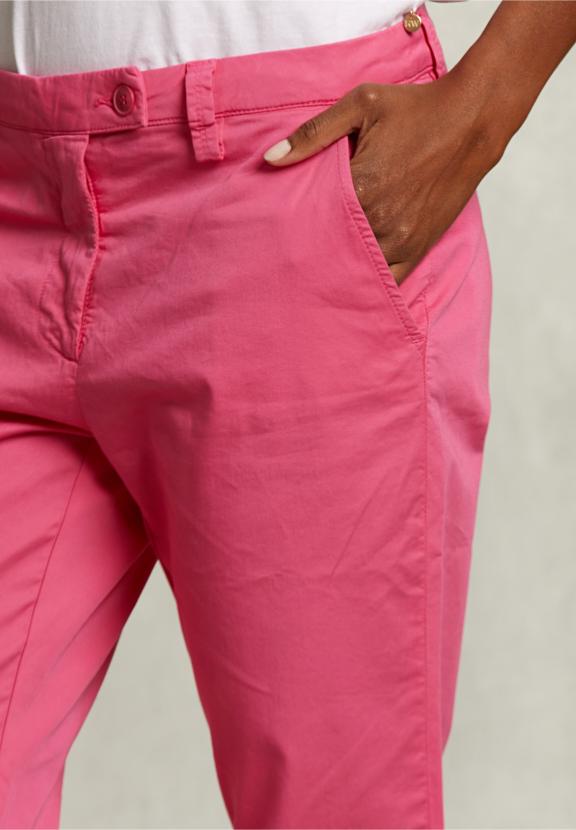 Fushia Basic Pants - Roze