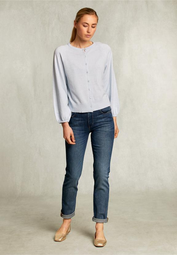 Blue Jeans Regular Waist - Denim