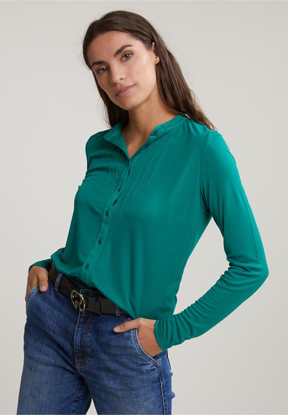 Green Classic T-Shirt Long Sleeves - Groen
