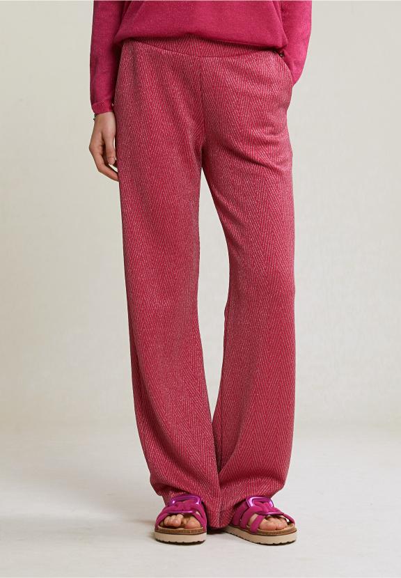 Fuchsia Fantasy Lurex Pants - Mix