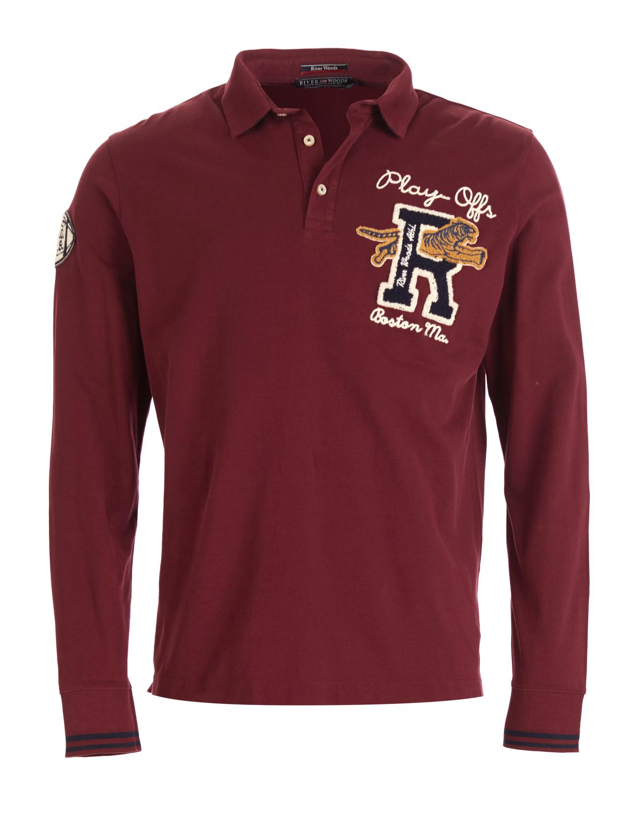 Custom Fit Cotton Polo In Red - Rood