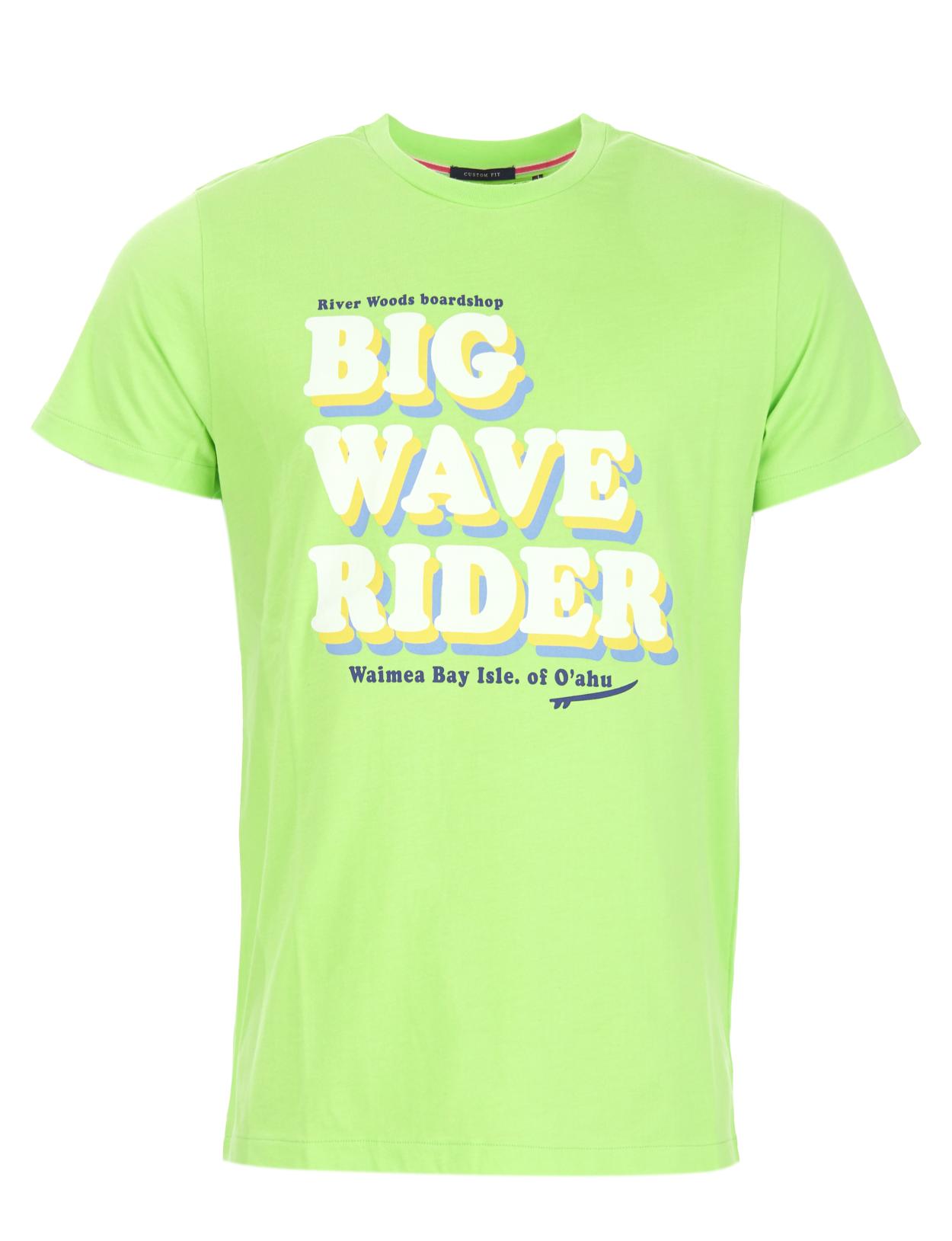 Custom fit  fluo T-shirt in Green