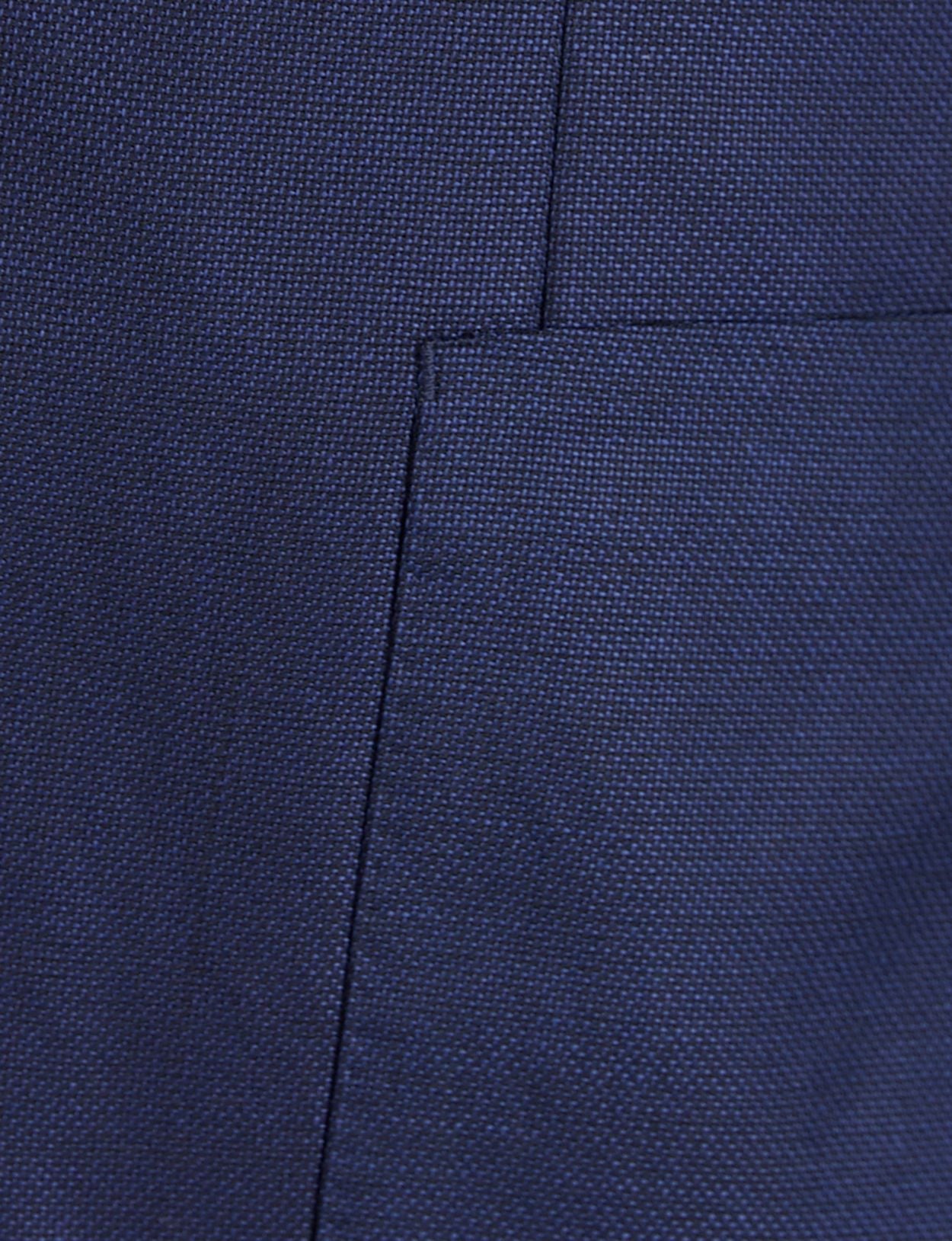 Homme Blazer À Poche Ronde Bleu En Bleu - W