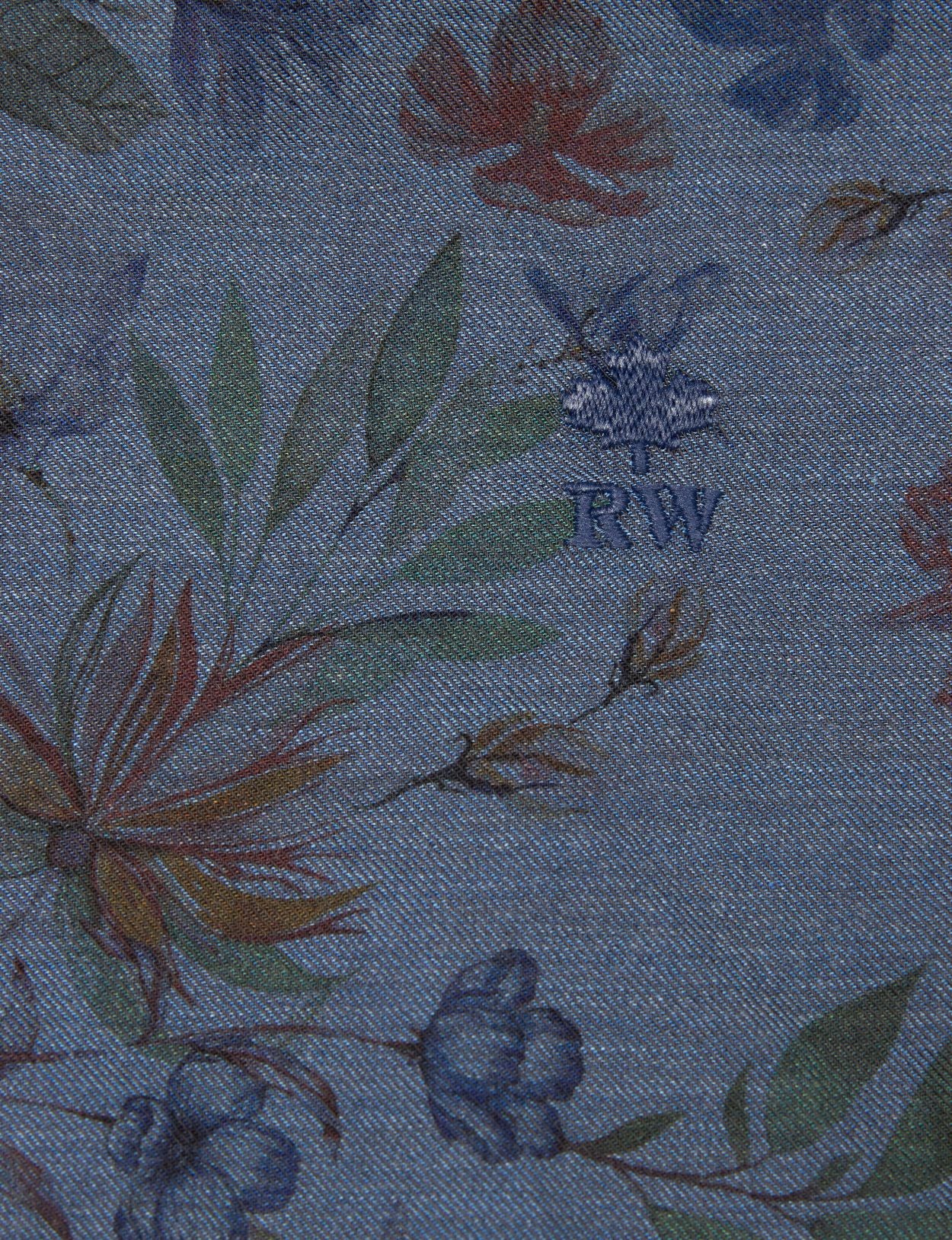 Man Aangepast Passend Wallstreet Overhemd In Multi - W