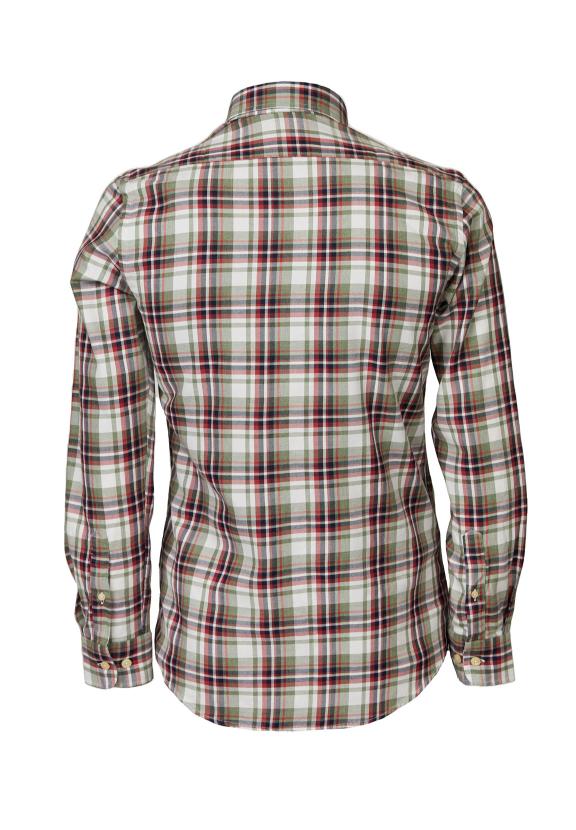 Custom Fit Wallstreet Shirt - Wit