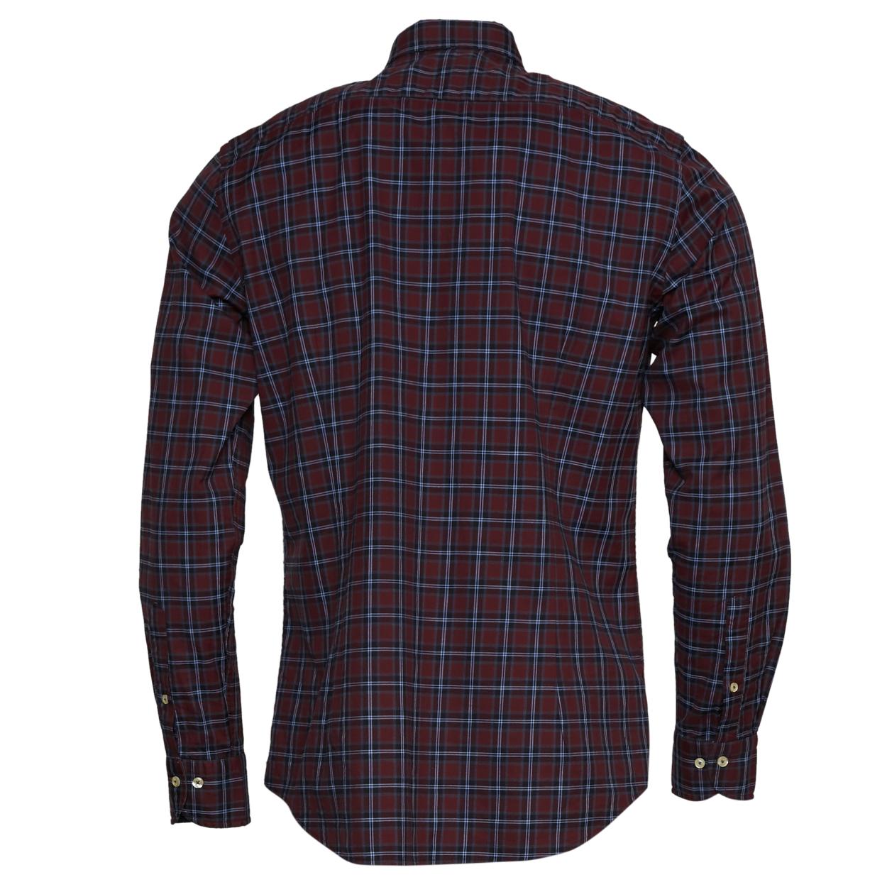 Slim Fit Princeton Shirt - Bleu