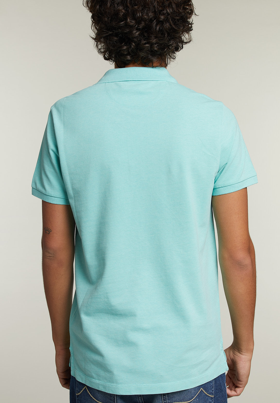 Custom Fit Pima Cotton Polo Pistache Mix - Green