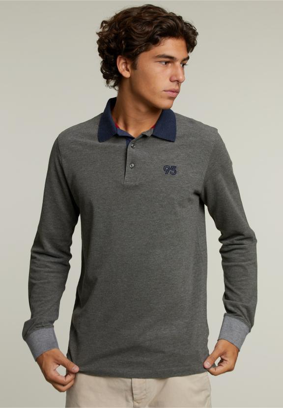 Custom Fit Cotton Polo Woodstock Mix - Kaki