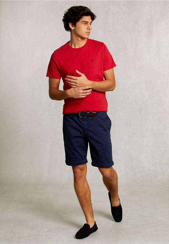 Custom Fit Pima Cotton T-Shirt Bloody Mary Mix - Rouge