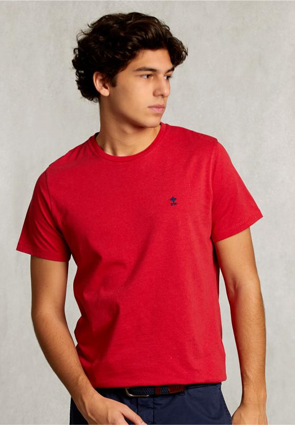 Custom Fit Pima Cotton T-Shirt Bloody Mary Mix - Rouge