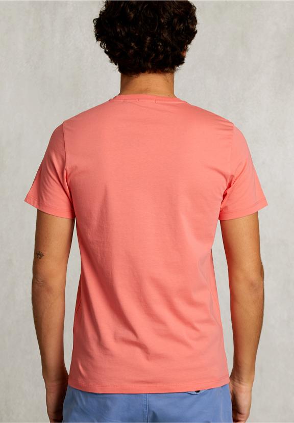 Custom Fit Pima Cotton T-Shirt Bellini - Roze