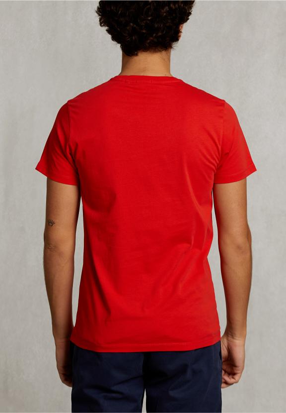 Custom Fit Pima Cotton T-Shirt Kir Royal - Roze