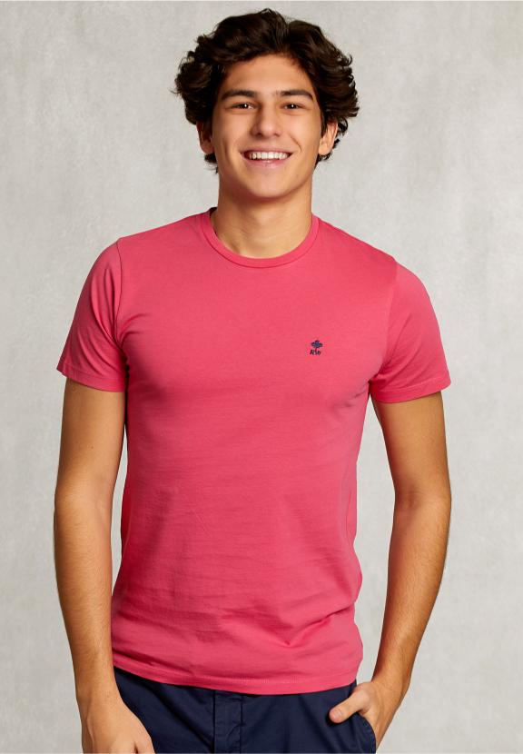 Custom Fit Pima Cotton T-Shirt Popstar - Rose