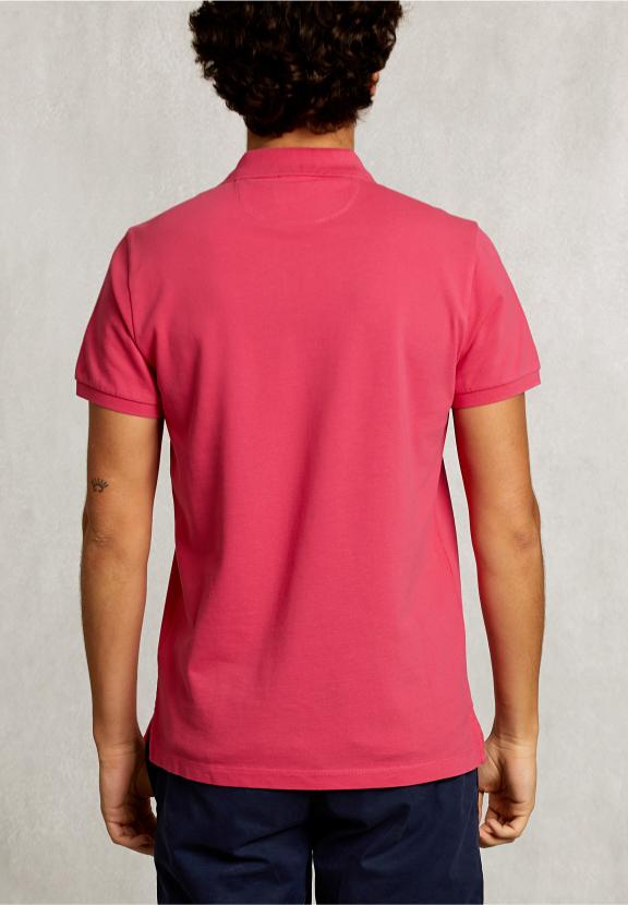 Custom Fit Pima Cotton Polo Popstar - Rose