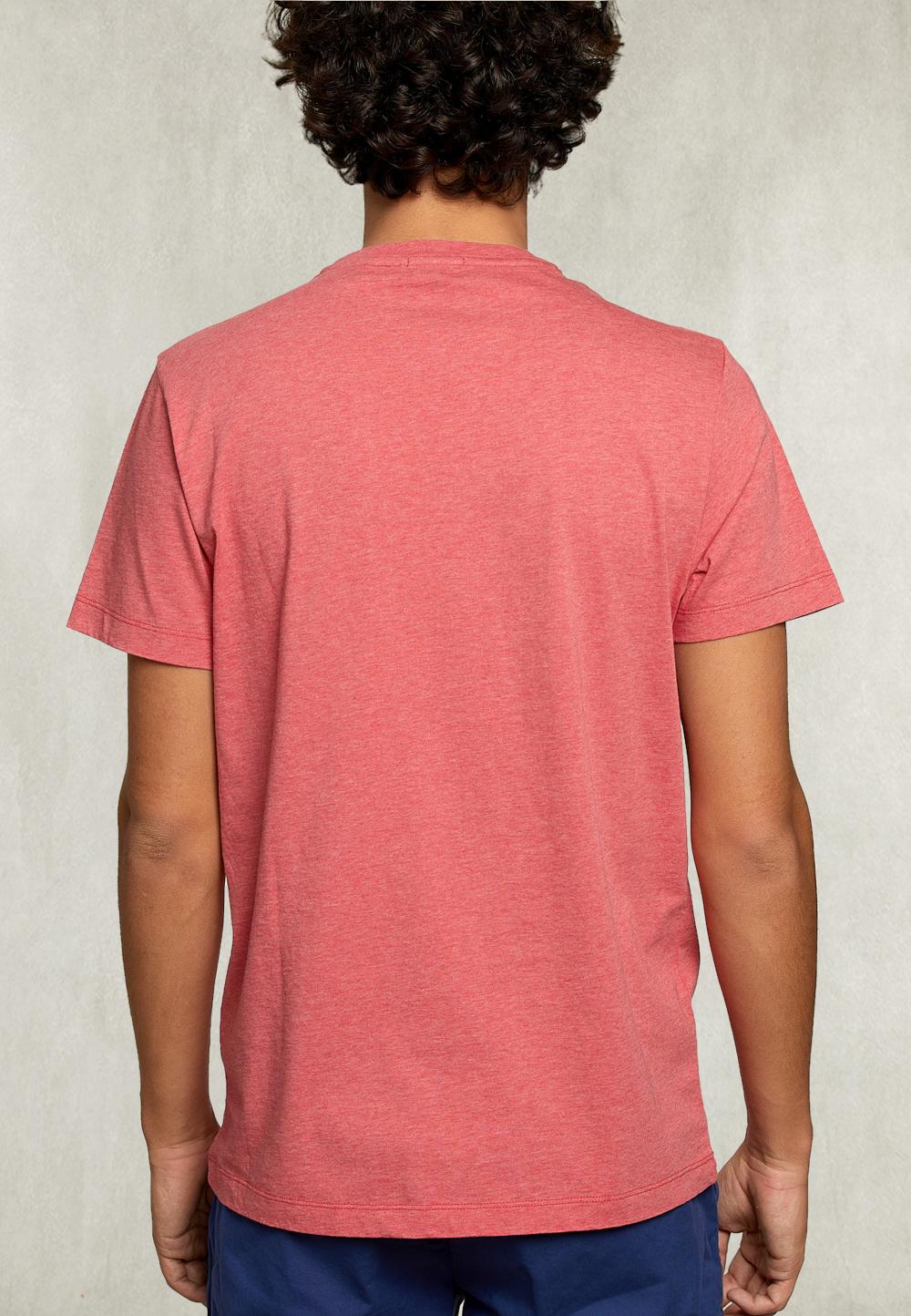Custom Fit Pima Cotton Crew Neck T-Shirt Punch Mix - Roze