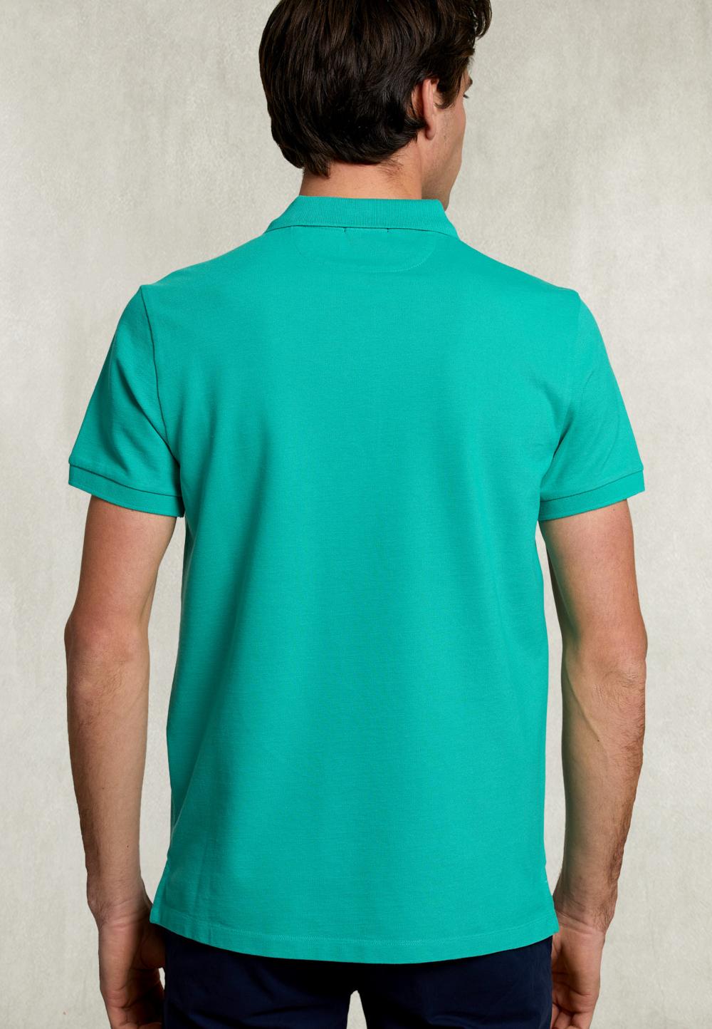 Custom Fit Pima Cotton Polo Kiwi - Groen