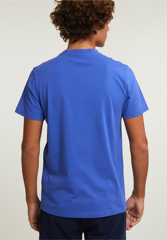 Custom Fit Fantasy T-Shirt Short Sleeves Caribbean Blue - Blauw