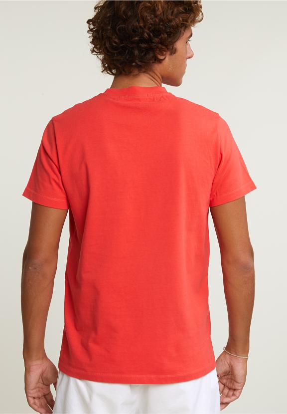 Custom Fit Fantasy T-Shirt Short Sleeves Cornell Red - Rood
