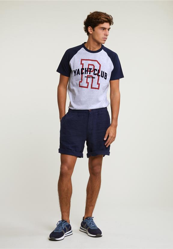 Custom Fit Fantasy T-Shirt Oyster Mix - Gris