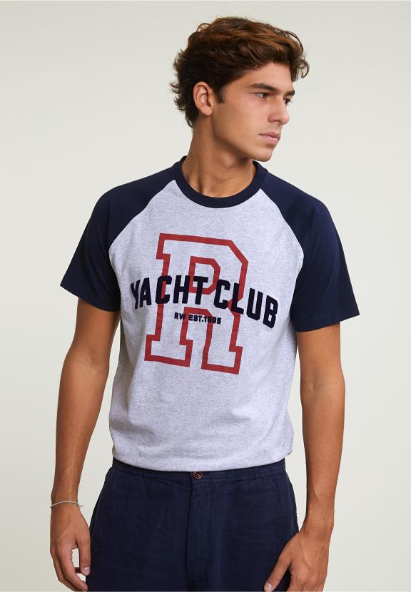 Custom Fit Fantasy T-Shirt Oyster Mix - Gris